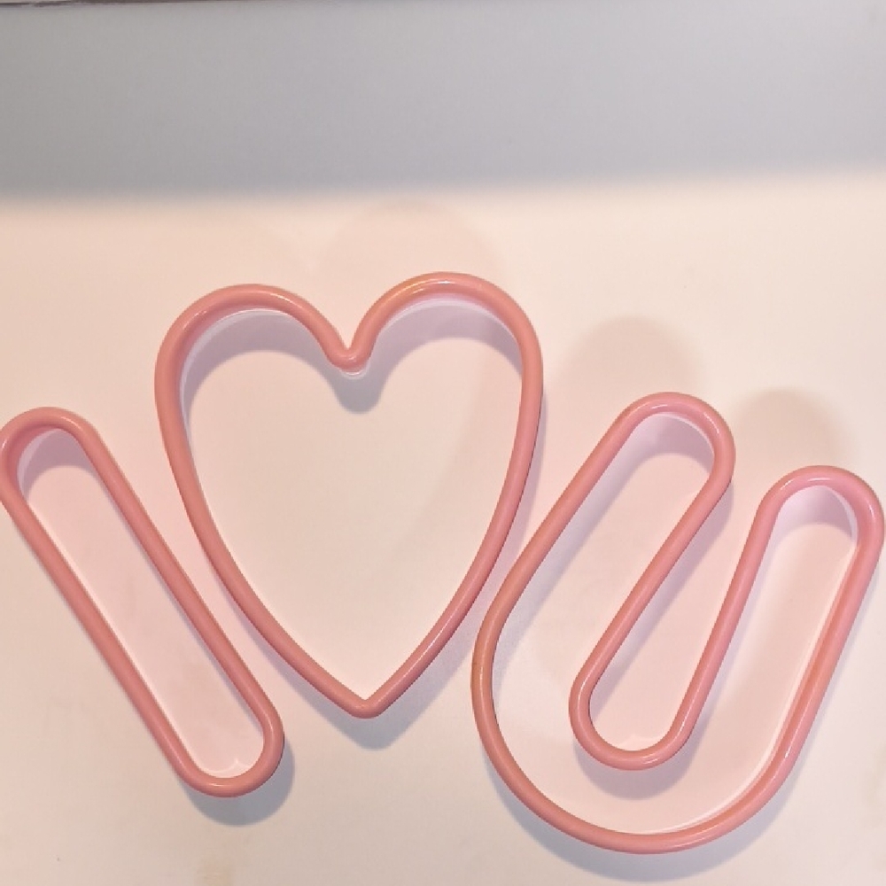 I Love You Cookie Cutters